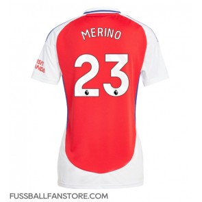 Arsenal Mikel Merino #23 Replik Heimtrikot Damen 2024-25 Kurzarm